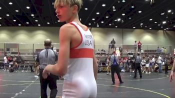 105 lbs Finals (8 Team) - Olesya Mullins, Mi Pitbulls vs Cooper Chester, Elite Athletic Club