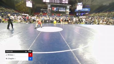 170 lbs Rnd Of 32 - Jackson Winkey, Iowa vs Micah Chaplin, Arizona