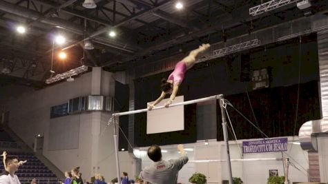 Li Shijia (CHN) Bars, Training Day 2 - 2018 City of Jesolo Trophy