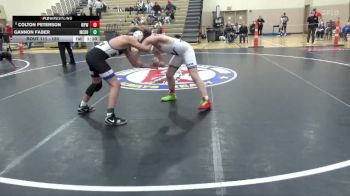 120 lbs 3rd Place Match - Gannon Faber, Martin County Red Bulls vs Colton Peterson, Wayzata Youth Wrestling
