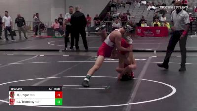 125 lbs C Of 8 #2 - Brett Ungar, Cornell vs Jarrett Trombley, NC State