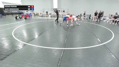 150 lbs Kozad Porter, Team Wyoming Black vs Alex Oedekoven, South Dakota Blue
