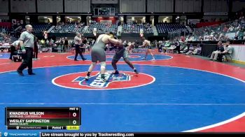 5A-285 lbs Cons. Round 2 - Kwadrus Wilson, Woodland, Cartersville vs Wesley Sappington, Harris County