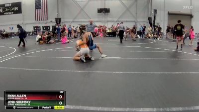 157 lbs Round 5 (8 Team) - Josh Shumsky, Strive Wrestling vs Ryan Allen, Dover Bandits