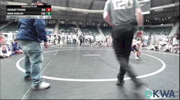 40 lbs Rr Rnd 2 - August Phang, Sperry Wrestling Club vs Zeke Dunlop, TTWC Cream