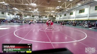 285 lbs Quarterfinal - Samuel Inman, Watford City Wolves vs Bryce Beitelspacher, Aberdeen Central