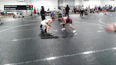 150 lbs Placement (4 Team) - Radden Eppich, West Forsyth Wrestling Club vs Bryce Adkins, Reverence United White