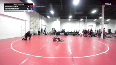 120 lbs Jaxon Petersen, Nebraska vs Hunter Peterson, Minnesota Red