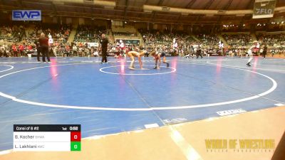 76 lbs Consi Of 8 #2 - Bennett Kocher, SHWA vs Logan Lakhlani, Attack Wrestling Club