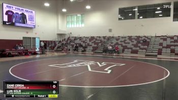 125 lbs Finals (2 Team) - Zane Cerda, Fresno City College vs Luis Solis, Mt San Antonio College