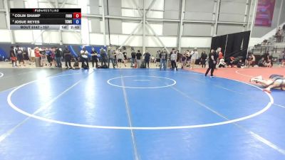 157 lbs Champ. Round 2 - Colin Shamp, FordDynastyWrestlingClub vs Josue Reyes, Tri Cities Wrestling Club