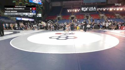 106 lbs Cons. Rd Of 32 - Santino Pascarella, NY vs Lucas Medina, IL