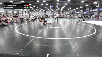 182 lbs Round Of 32 - Cole Ramberger, Diesel vs Rhys Dewar, Doughboy Black