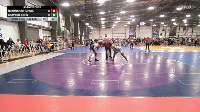 182 lbs Consi Of 32 #2 - Jeremiah Mitchell, SC vs Brayden Sohn, CT