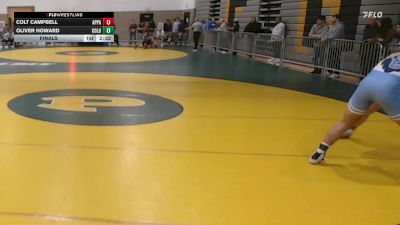 174Tan lbs Final - Colt Campbell, Appalachian State vs Oliver Howard, Columbia