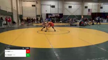 132 lbs Final - Drew Bell, Hoxie vs Kameron Hanel, Thompson Valley Wrestling Club