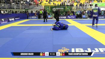 Thiago Assumpçao Taborda vs Abraham S Majedi 2025 Brasileiro Jiu-Jitsu IBJJF