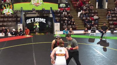 170 lbs Round 3 - Kaili Manuel, Michigan Wrestling Academy vs Maddison Ward, Midwest Xtreme Wrestling