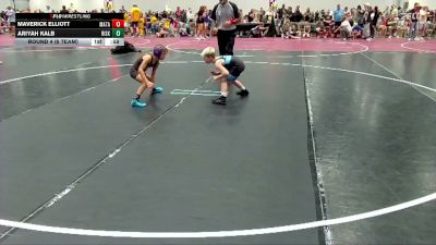 62 lbs Round 4 (6 Team) - Maverick Elliott, Mat Assassins vs Ariyah Kalb, Rising Kingz