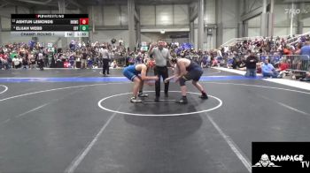 190 lbs Champ. Round 1 - Ashtun Lemonds, Hutchinson Kids Wrestling Club vs Elijah Webb, Effingham