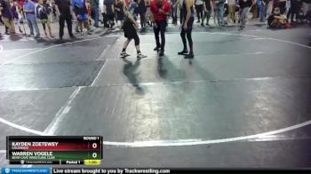 112-114 lbs Round 1 - Warren Vogele, Bear Cave Wrestling Club vs Kayden Zoetewey, Colorado