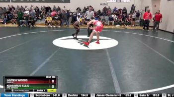 145 lbs Consolation Bracket - Jayden Woods, Saks Sr vs Kederrius Ellis, Mae Jemison