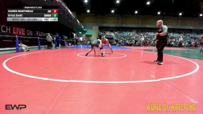 157 lbs Quarterfinal - Kaden Martineau, JWC vs Kyle Zajic, Sweet Home