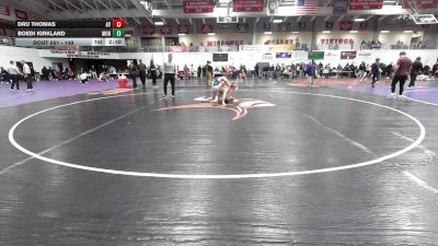 149 lbs Quarterfinal - Boedi Kirkland, Montreat College vs Dru Thomas, Avila