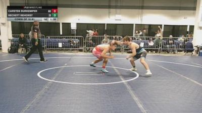 132 lbs Consi Of 16 #1 - Carsten Burkemper, MO vs Beckett Rehorst, SD