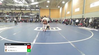 113 lbs Consi Of 8 #2 - Luis Garcia, Bristol County/Dighton Rehoboth vs Michael Morris, Haverhill