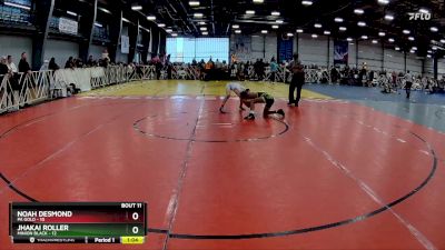 88 lbs Rd# 6- 9:00am Saturday Final Pool - Noah Desmond, PA Gold vs Jhakai Roller, Minion Black