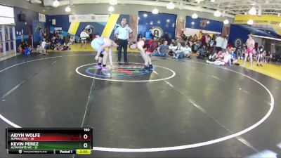 190 lbs Round 5 (8 Team) - Kevin Perez, Altamonte WC vs Aidyn Wolfe, Alpha Dogs