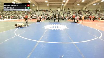 145 lbs 5th Place - Antonio Arguello, CT vs Colby Houle, CT