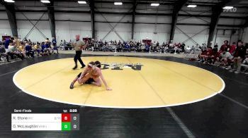 125 lbs Semifinal - Robert Stone, Rhode Island College vs Dan McLaughlin, Western New England
