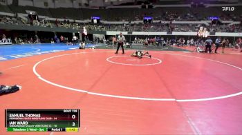 National 3-5 72 Quarterfinal - Samuel Thomas, Powhatan Youth Wrestling Club vs Ian Ward, Shenandoah Valley Wrestling Cl