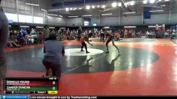 120 lbs Round 5 (6 Team) - Zander Duncan, Tiger Elite vs Donelle Young, Alabama Elite Gold