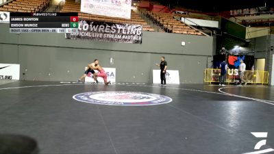 Open Men - 86 lbs Champ. Round 2 - James Bonton vs Enson Munoz, Mad Dog Wrestling Club