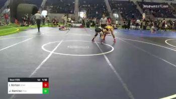 132 lbs Quarterfinal - Isaias Borbon, Dominate WC vs Jason Ramirez, Painted Desert