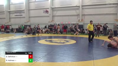 146-E lbs Consi Of 16 #1 - David DeFelice, WV vs Ricky Holmes, OH