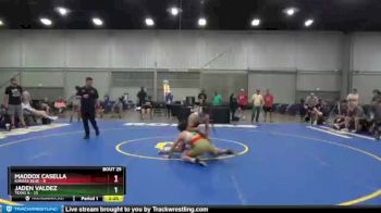 126 lbs Round 7 (8 Team) - Maddox Casella, Kansas Blue vs Jaden Valdez, Texas A