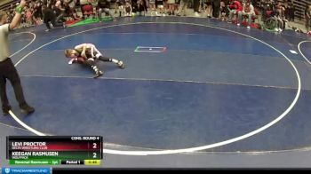 64 lbs Cons. Round 4 - Levi Proctor, Delta Wrestling Club vs Keegan Rasmusen, Wolfpack