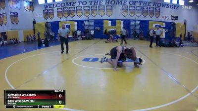 144 Gold Round 1 - Ben Wolgamuth, Hagerty vs Armand Williams, South Dade