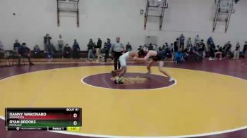 160 lbs Quarterfinal - Danny Wakonabo, Bremerton vs Ryan Brooks, Puyallup