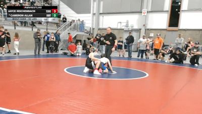 92 lbs Quarters - Jayce Reichenbach, Team Champs Wrestling Club vs Cameron Allan, Inland Northwest Wrestling Training Center