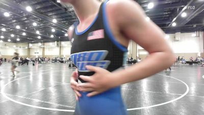 105 lbs Rr Rnd 1 - Miriam Salguero, Youth Impact Center Wrestling Club vs Rosie Kleine, M80 Wrestling Club