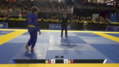Sena Kano vs Logan William Grande 2025 Pan Kids Jiu-Jitsu IBJJF Championship