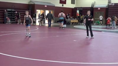 75-80.2 Champ. Round 2 - Tysen Hanson, CAVEMAN WRESTLING vs Bryce Heimer, Immortal Athletic WC