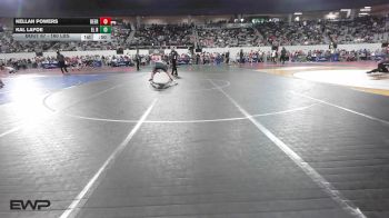 160 lbs Consi Of 16 #2 - Kellan Powers, Deer Creek Wrestling vs Kal LaFoe, El Reno