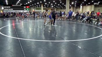 120 lbs Round 2 (6 Team) - Adam Salem, Team Rich Habits #3 vs Jin Saito, Spartan WC