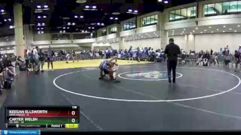 138 lbs Placement (16 Team) - Keegan Ellsworth, Iowa Gables vs Carter Welsh, STL Red